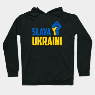 SLAVA UKRAINI GLORY TO UKRAINE PROTEST PUTIN PROTEST RUSSIAN INVASION Hoodie